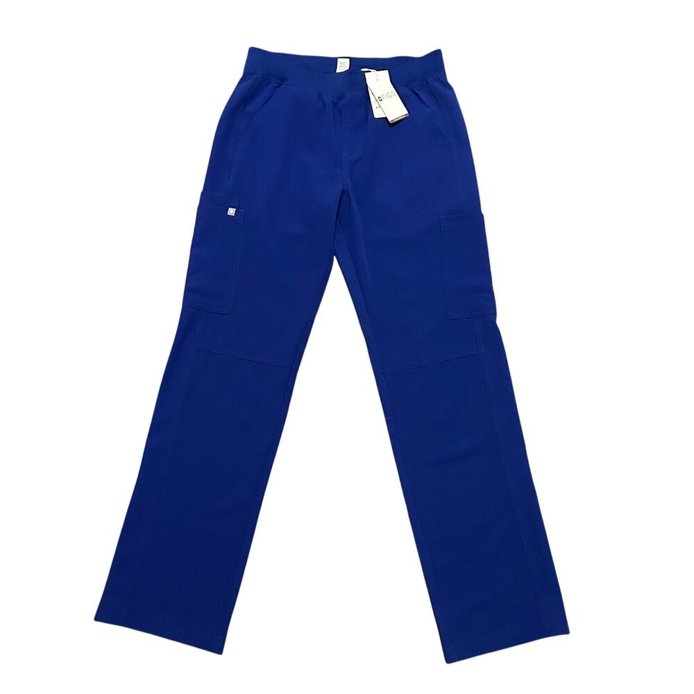 FIGS Men's Technical Collection Axim 2.0 Cargo Scrub Pants Royal Blue Small NWT